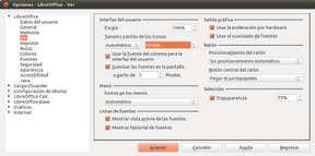 Mejorando el aspecto de LibreOffice